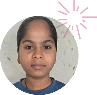 Girls showing educational drawing about menstruation